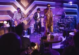 The Gravy Four performing at Live At The Sun Rose