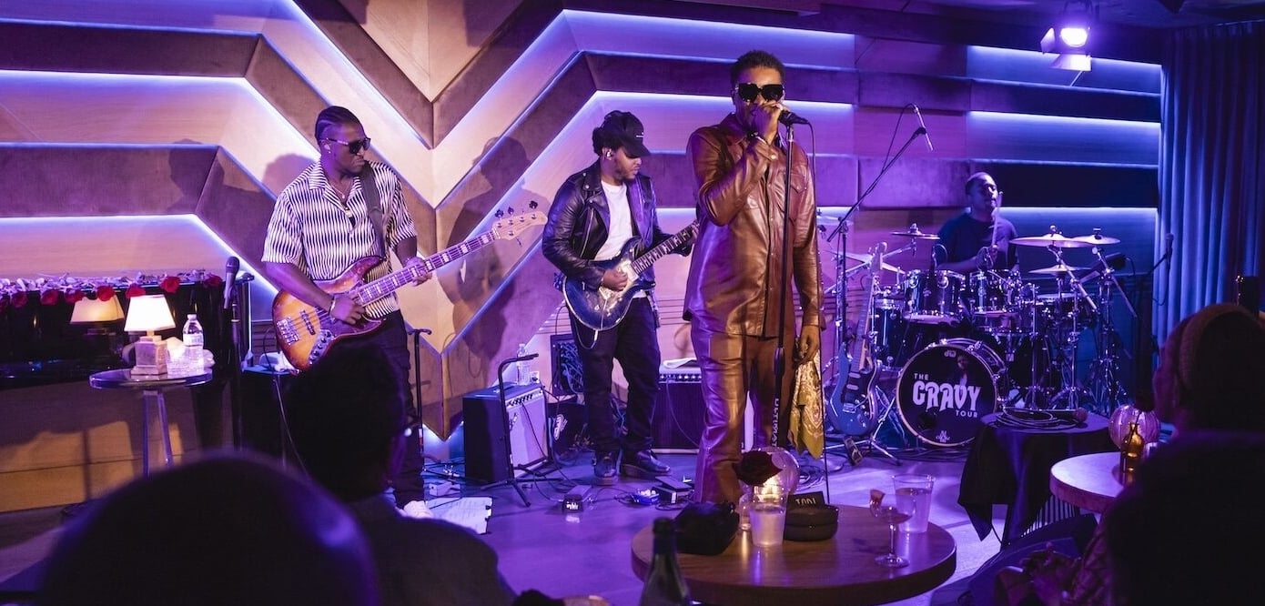 The Gravy Four performing at Live At The Sun Rose