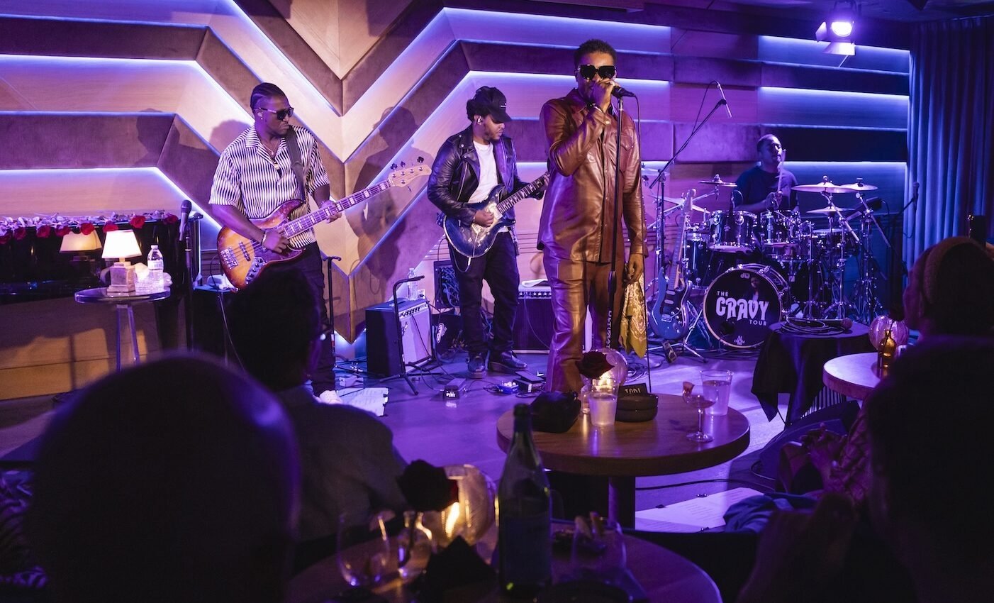 The Gravy Four performing at Live At The Sun Rose
