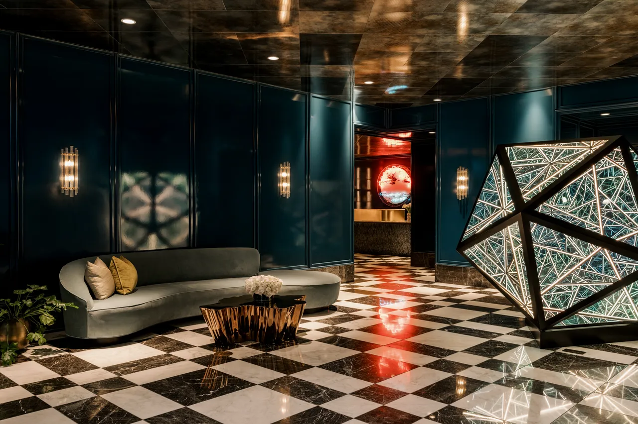 The Sun Rose West Hollywood Lobby